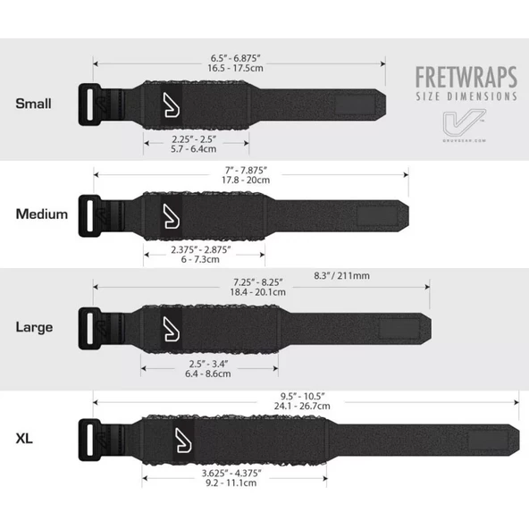 Gruv Gear Fretwrap - Ceviz - Small - Resim 2