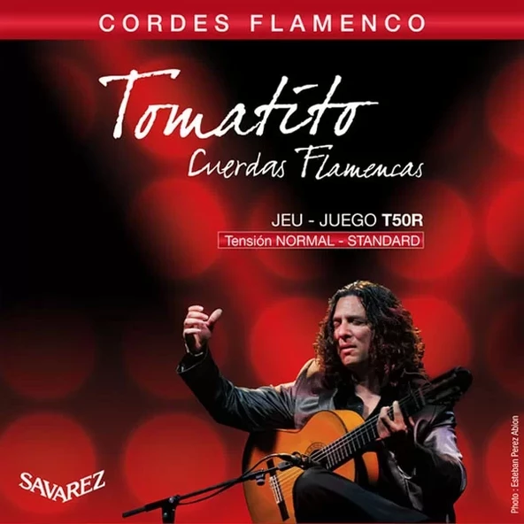 T50r - Tomatito Flemenko Normal Tansiyon Klasik Gitar Teli T50R
