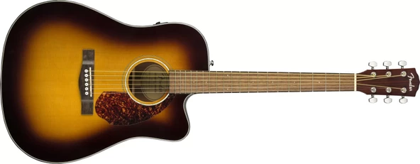 Fender Cd-140sce Dreadnought Sunburst Elektro Akustik Gitar