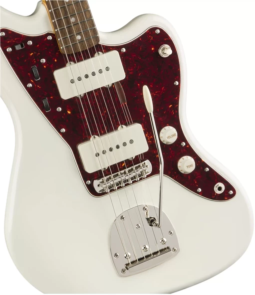 Squier Classic Vibe 60s Jazzmaster Laurel Klavye Olympic White Elektro Gitar - 3