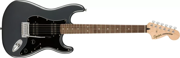 Squier Affinity Stratocaster Hh Laurel Klavye Charcoal Frost Metallic Elektro Gitar