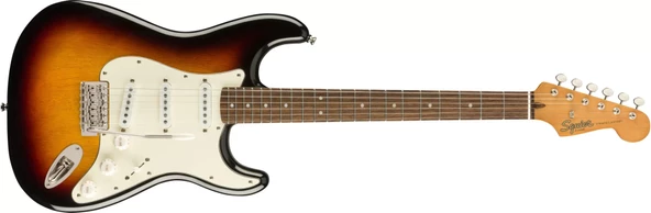 Squier Classic Vibe 60s Stratocaster Laurel Klavye 3-color Sunburst Elektro Gitar