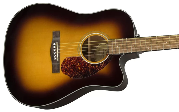 Fender Cd-140sce Dreadnought Sunburst Elektro Akustik Gitar - 4