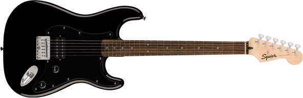 Squier Sonic Stratocaster Hard Tail H Laurel Klavye Bpg Black Elektro Gitar