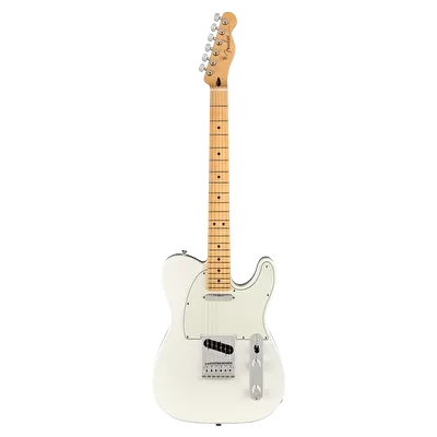 Fender Player Telecaster Akçaağaç Klavye Polar White Elektro Gitar