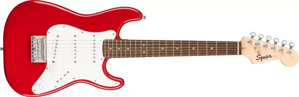 Squier Mini Stratocaster Laurel Klavye Dakota Red Elektro Gitar