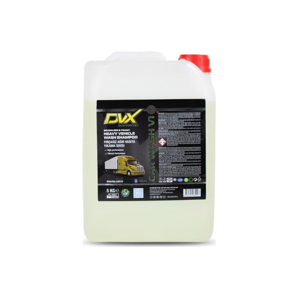 Divortex V1 Ağır Vasıta,Dorse,Branda Fırçasız Yıkama Köpüğü 5 Kg - 1