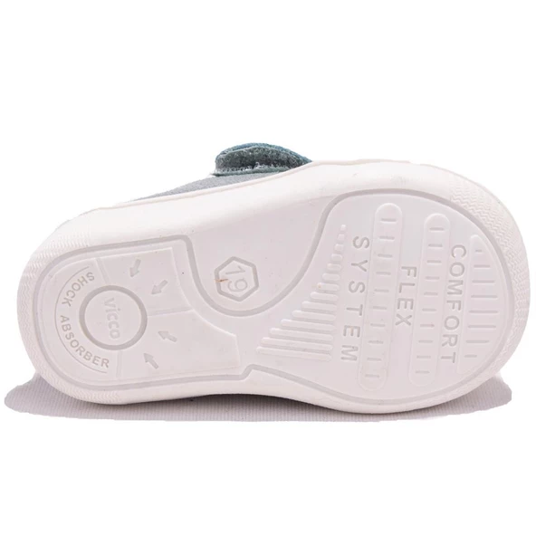 Vicco Anka 950E19K224 Mavi Ortopedik Erkek Bebe Spor Ayakkabı - 4