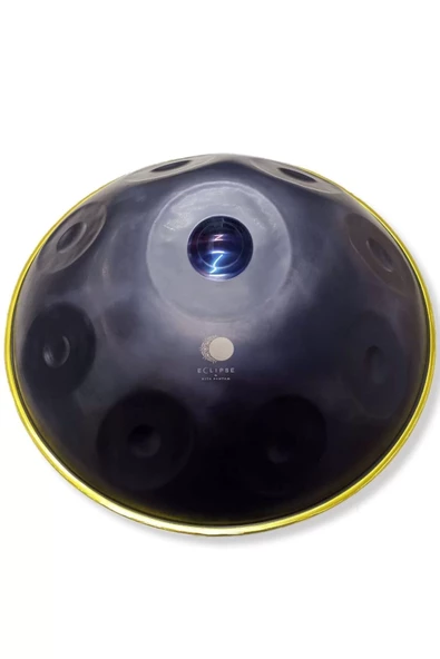 Kıta Pantam Eclipse Handpan 9 Notalı Re Minör + (bakımyağı+çanta+renkli Kuşak)