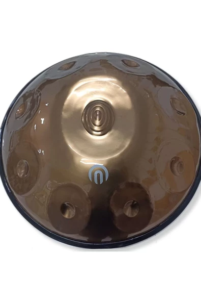 Steel Handpan 9 Nota Re Minör (çanta+renkli Kuşak+bakım Yağı)