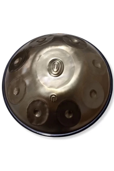 Steel Handpan 9 Nota Re Minör Çanta+renkli Kuşak+bakım Yağı