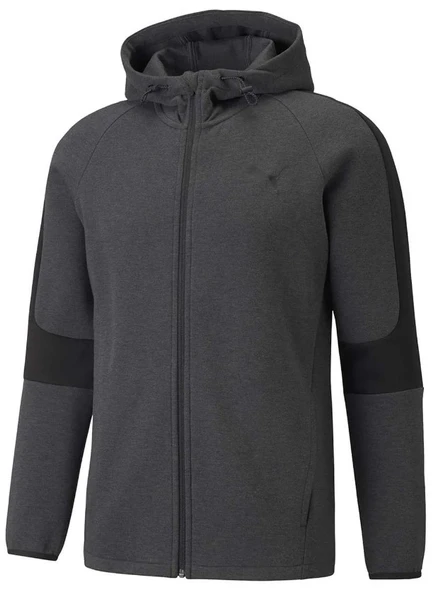 Puma 585812 Evostripe Core Fz Hoodie Kapüşonlu Jacket Eşofman Üstü Erkek Ceket - Resim 4