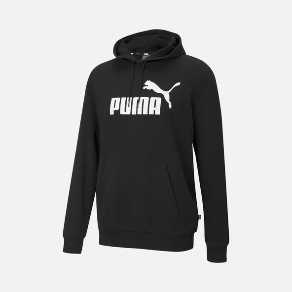 Puma 586688 ESS Big Logo Hoodie Erkek Kapüşonlu Sweatshirt - 3