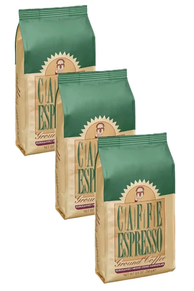 Mehmet Efendi Kurukahveci Mehmet Efendi Espresso Kahve Öğütülmüş 12 X 250 g - Resim 2