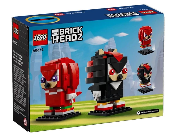 Lego Brickheadz 40672 Sonic The Hedgehog™: Knuckles & Shadow - 2