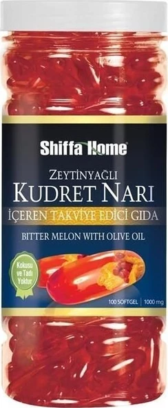 Aksu Vital Shiffa Home Zeytin Yağlı Kudret Narı Softjel 100 Adet