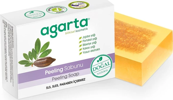 Agarta Doğal Peeling Sabunu 150 gr X 3 Adet