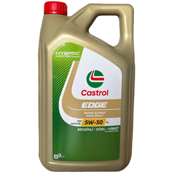 Castrol Edge 5W-30 LL 5 Litre ( Üretim Yılı 2024 )