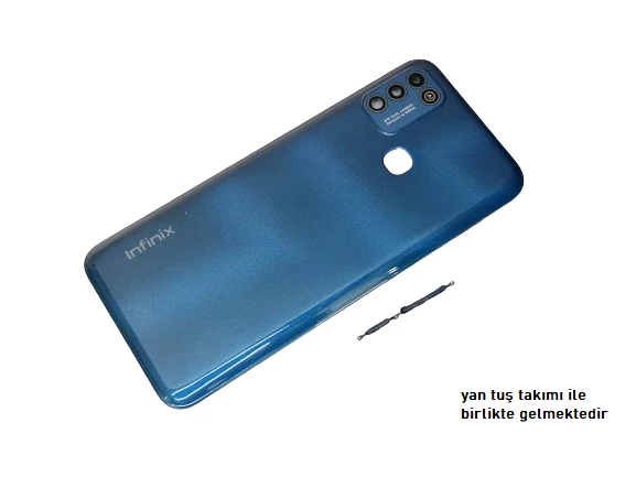 Infinix HOT 10 PLAY KASA MAVİ - 3