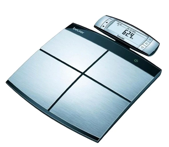 Beurer BF 105 Gümüş Dijital Yağ Ölçer Baskül ürün görseli 1