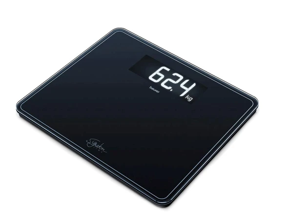 Beurer Gs 410 Signatureline Siyah Cam Banyo Baskülü - Resim 3