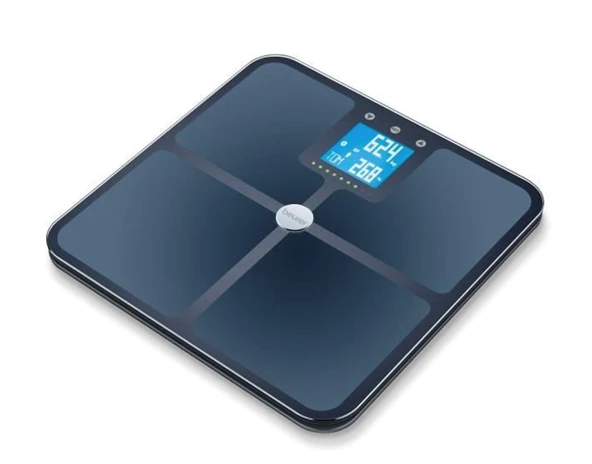 Beurer Bf 950 Diyagnostik Siyah Banyo Tartısı ürün görseli 1
