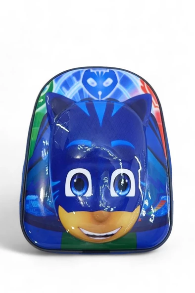 Anaokulu Sırt Çantası 3D Kabartmalı Kreş Erkek Çocuk Çantası - 12