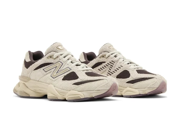 NEW BALANCE 9060 SYDNEY MCLAUGHLIN-LEVRONE LINEN BLACK COFFEE - Resim 3