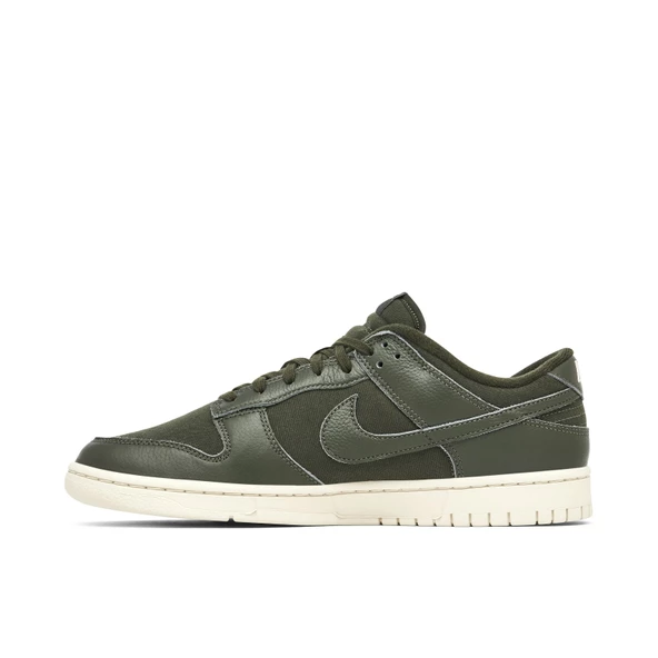 NIKE DUNK LOW PREMIUM OLIVE SAIL - Resim 2