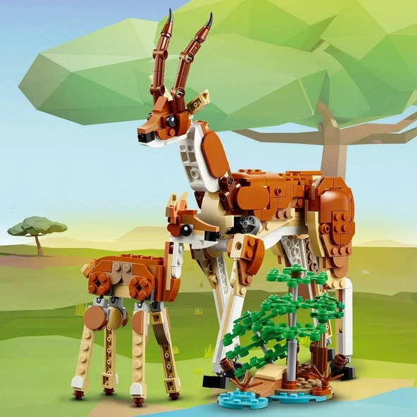 LEGO Creator Vahşi Safari Hayvanları 31150 - Resim 3