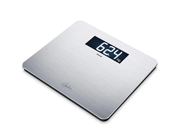 Beurer Gs 405 Signatureline Gümüş Paslanmaz Çelik Terazi ürün görseli 1