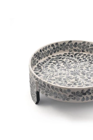 The Mia TLC0022 Sedef Ayaklı Dekor 30x12 Cm - 2