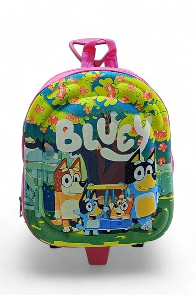 Anaokulu Çekçekli Sırt Çantası 3D Kabartmalı Kreş Kız Çocuk Çantası - 11