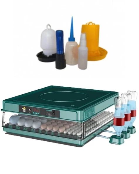 Epo-130my Kuluçka Makinesi | 130 Yumurtalık, Yedek Motorlu İncubator - Resim 2