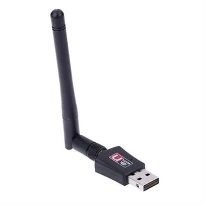 Mini Modem Nano Antenli Kablosuz 600 Mbps Usb 20 Wifi Ağ Dağıtıcı Alıcı Wireless Adaptör - 1