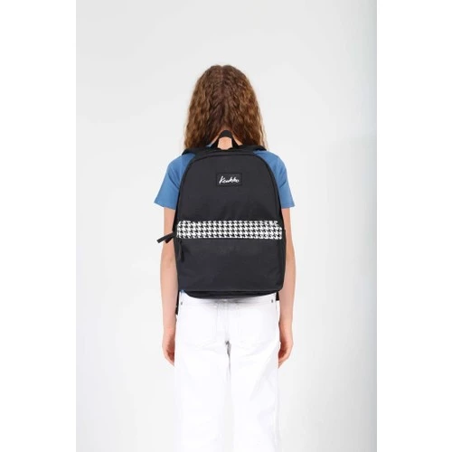 Kaukko Basıc Colors Sırt Çantası (siyah Patern)krn-K1628 - 3