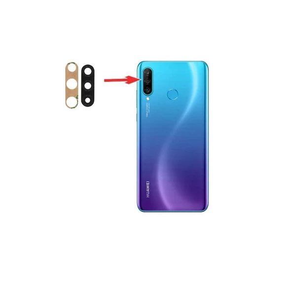 Huawei P30 Lite 128 GB İle Uyumlu Kamera Camı