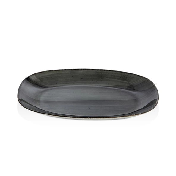 GÜRAL PORSELEN Avanos 34 Cm Bone Kayık Tabak - 2