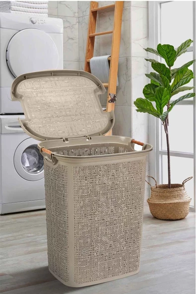 Woow Kirli Sepeti Ve Çamaşır Sepeti - Plastik Sepet - 2