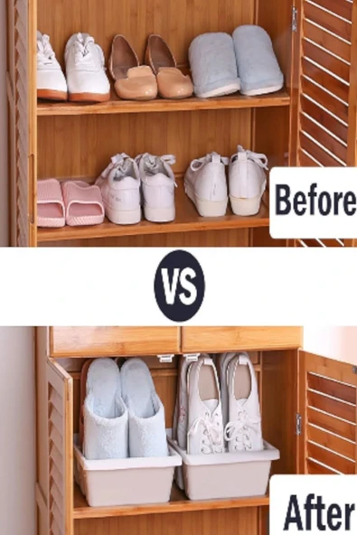 5 Adet Roma Dikey Ayakkabı Rampası Kapı Önü Terlik Toparlayıcı Yazlık , Anaokulu Ve Mescit Için - Resim 6