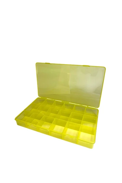 6lı Mix Şeffaf 18 Bölmeli Takı Kutusu Kuyumcu Toka Yüzük Saklama Box - 5