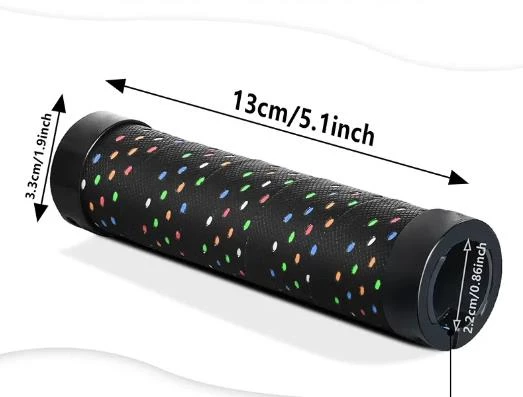 SARİSSA Jelli Elcik Destekli Yapı Kolay Kavrama Kaymaz Bisiklet Elciği Rainbow - 9