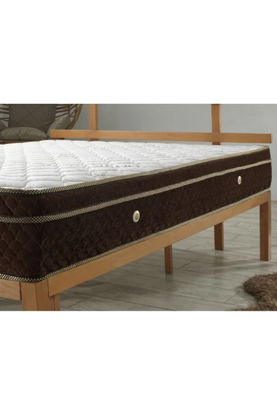 mubahyatak Full Ortopedik Süper Yaylı Yatak Coffee Foam - 5