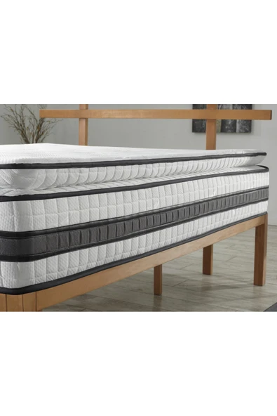 mubahyatak Sultan Pedli Full Ortopedik Yaylı Yatak - 5
