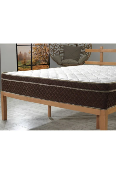 mubahyatak Full Ortopedik Süper Yaylı Yatak Coffee Foam - 3