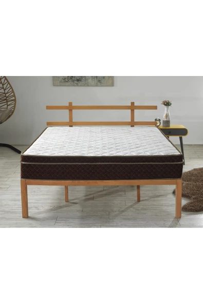 mubahyatak Full Ortopedik Süper Yaylı Yatak Coffee Foam - 2