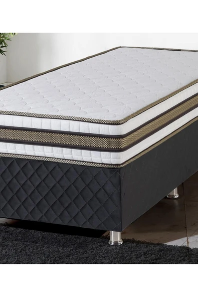 mubahyatak Retro Tek Kişilik Ortopedik Yaylı Yatak 90x190 - 2