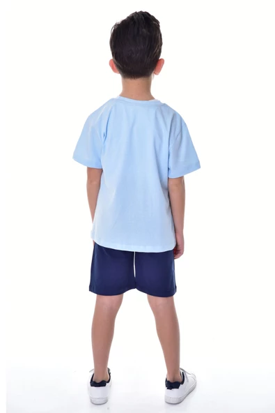 Bluey Baskılı 2'li Şort - T-Shirt Çocuk Takım - Resim 3