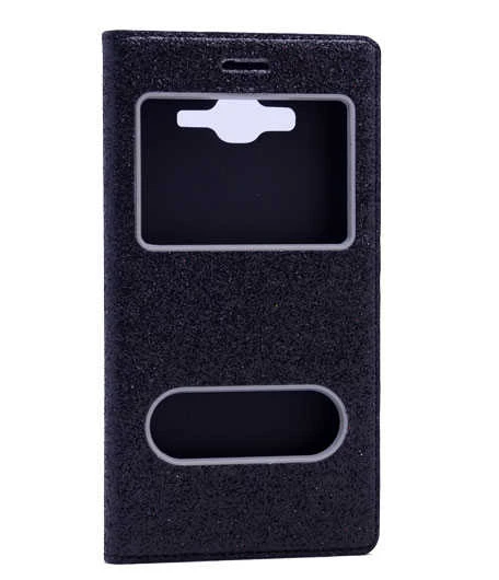 Galaxy Grand Prime G530 Kılıf Simli Dolce Kapaklı Kılıf - Resim 4