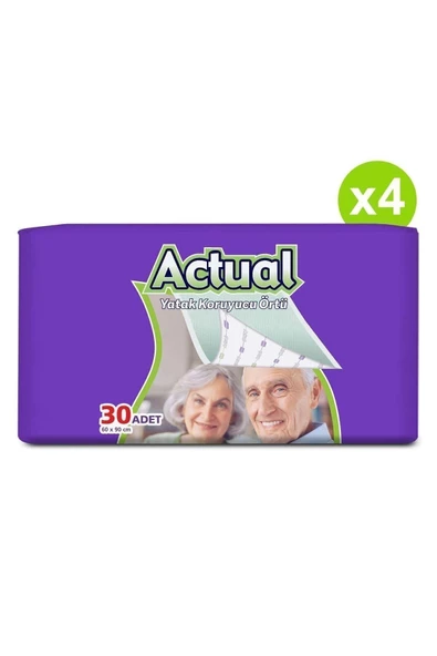 ACTUAL Yatak Koruyucu Örtü 60*90 120 Li Paket - 2
